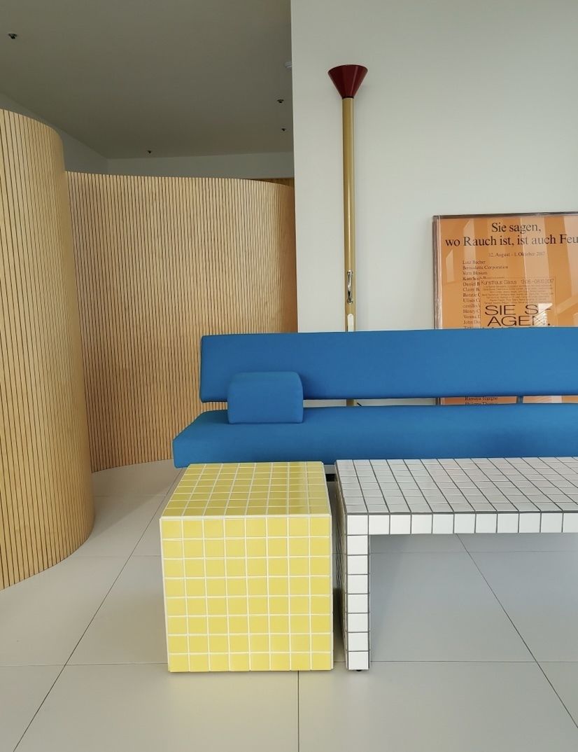 Multi Tile Furniture / マルチタイルキューブ スツール /送料込