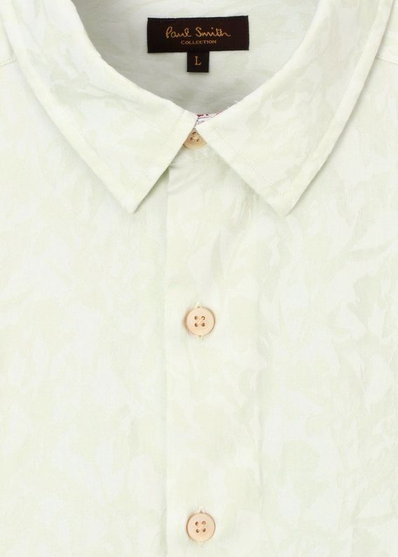 Paul Smith】ポールスミスアイリスボタニカルジャカードシャツ