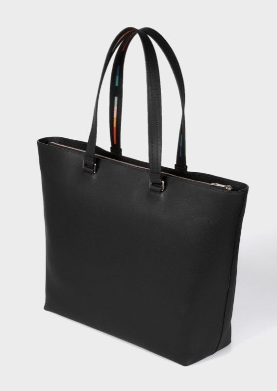 Paul Smith】インレイドストライプハンドル トートバック (Paul Smith Paul Smith】インレイドストライプハンドル トートバック (Paul Smith