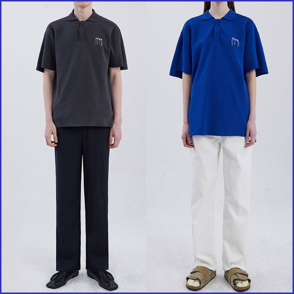 ADERERROR ☆韓国人気 UNISEX☆ Needle logo PK knit_2色 (ADERERROR ...