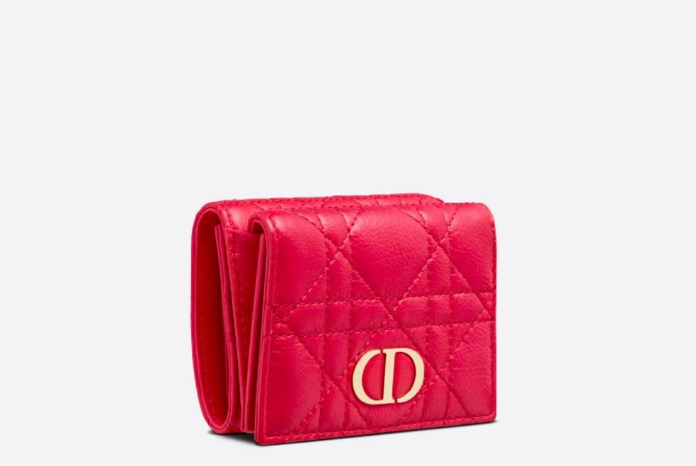 国内買付 2021新作 DIOR CARO コンパクト ウォレット ミニ財布 (Dior ...