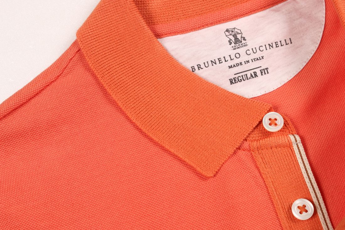 国内発送 BRUNELLO CUCINELLI 半袖ポロシャツ 50 国内発送 BRUNELLO CUCINELLI 半袖ポロシャツ 50