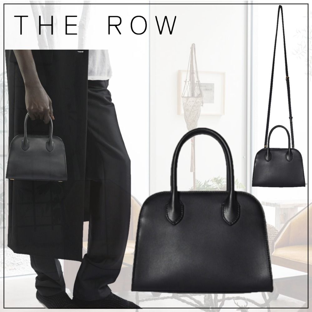 THE ROW】ザ・ロウ/ Margaux マルゴー 7.5 レザー バッグ (The Row THE ROW】ザ・ロウ/ Margaux マルゴー 7.5 レザー バッグ (The Row