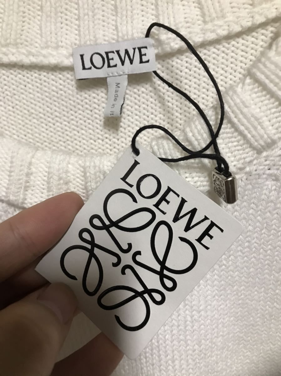 関税・送料込 BTSテテ着 LOEWE ステッチ 垂れ糸 セーター (LOEWE 