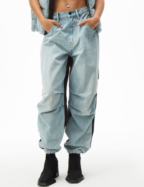 alexanderwang ハイブリッド & カーゴ ジーンズ (Alexander Wang 限定販売激格安 alexanderwang ハイブリッドカーゴジーンズ アレキサンダーワン デニム/ジーンズ