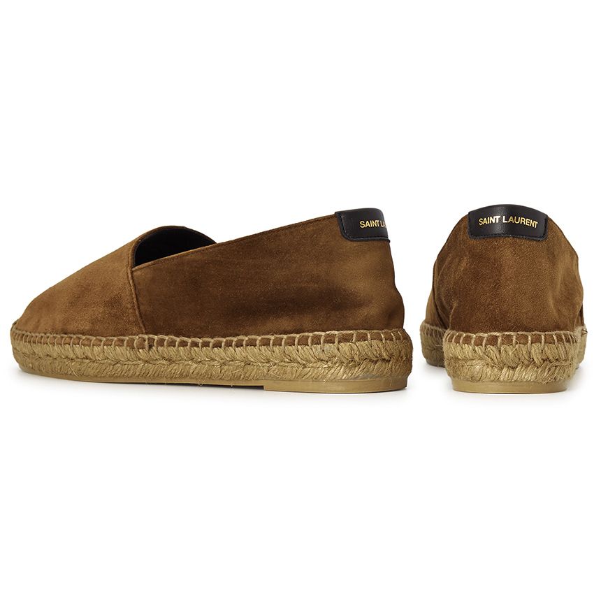 Saint Laurent 21SS Logo スエード エスパドリーユ/スリッポン Saint Laurent 21SS Logo スエード エスパドリーユ/スリッポン