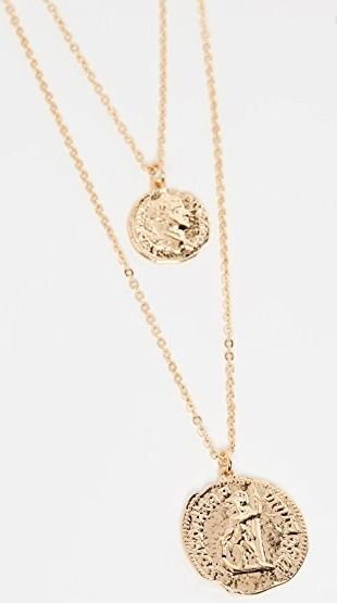 ロンハーマン取り扱いブランド☆SHASHI☆ダブルコインネックレス (Ron ロンハーマン取り扱いブランド☆SHASHI☆ダブルコインネックレス (Ron