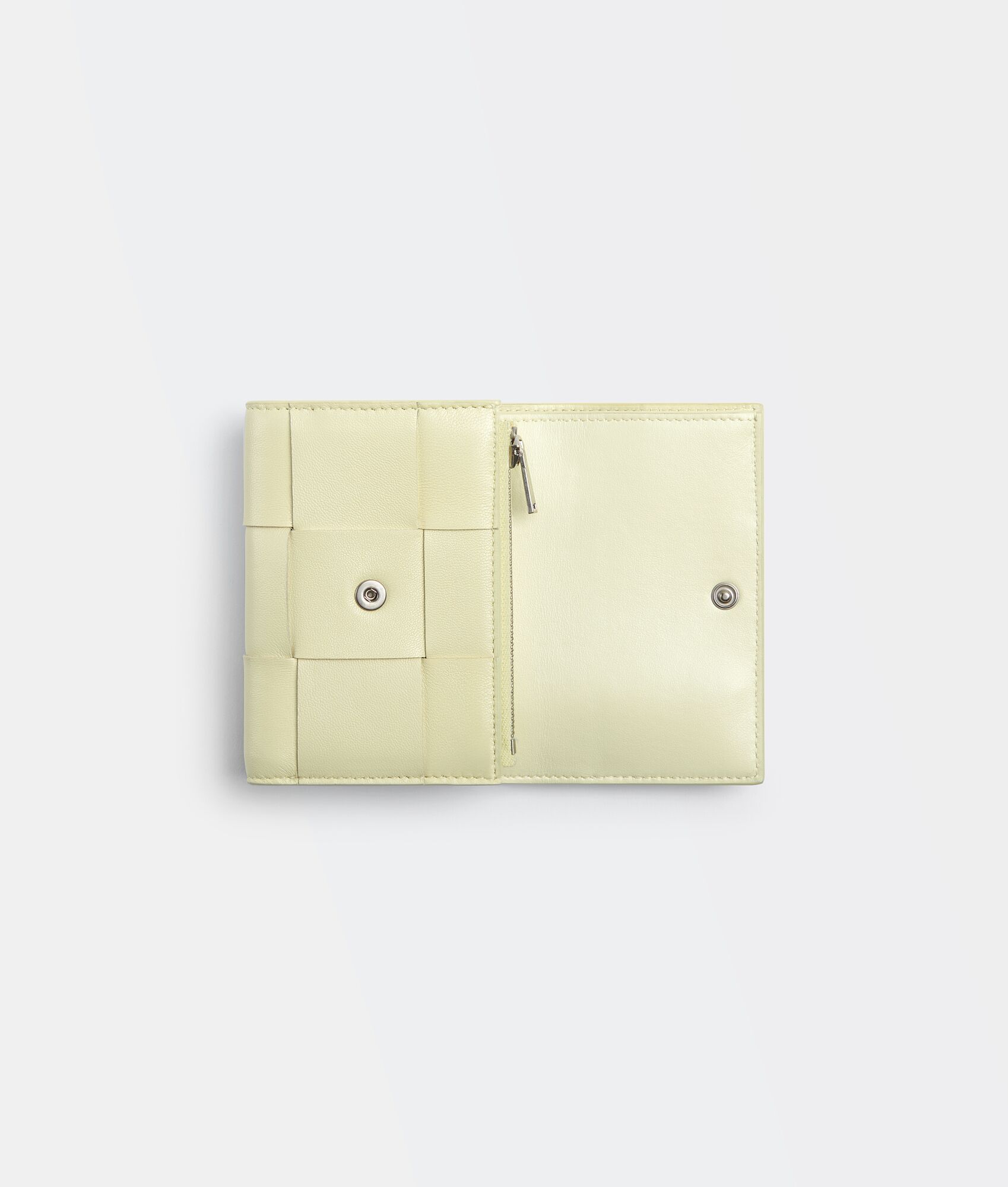 BOTTEGA VENETA☆ 手編み風 三つ折り カーフレザー ミニ財布 (BOTTEGA BOTTEGA VENETA☆ 手編み風 三つ折り カーフレザー ミニ財布 (BOTTEGA