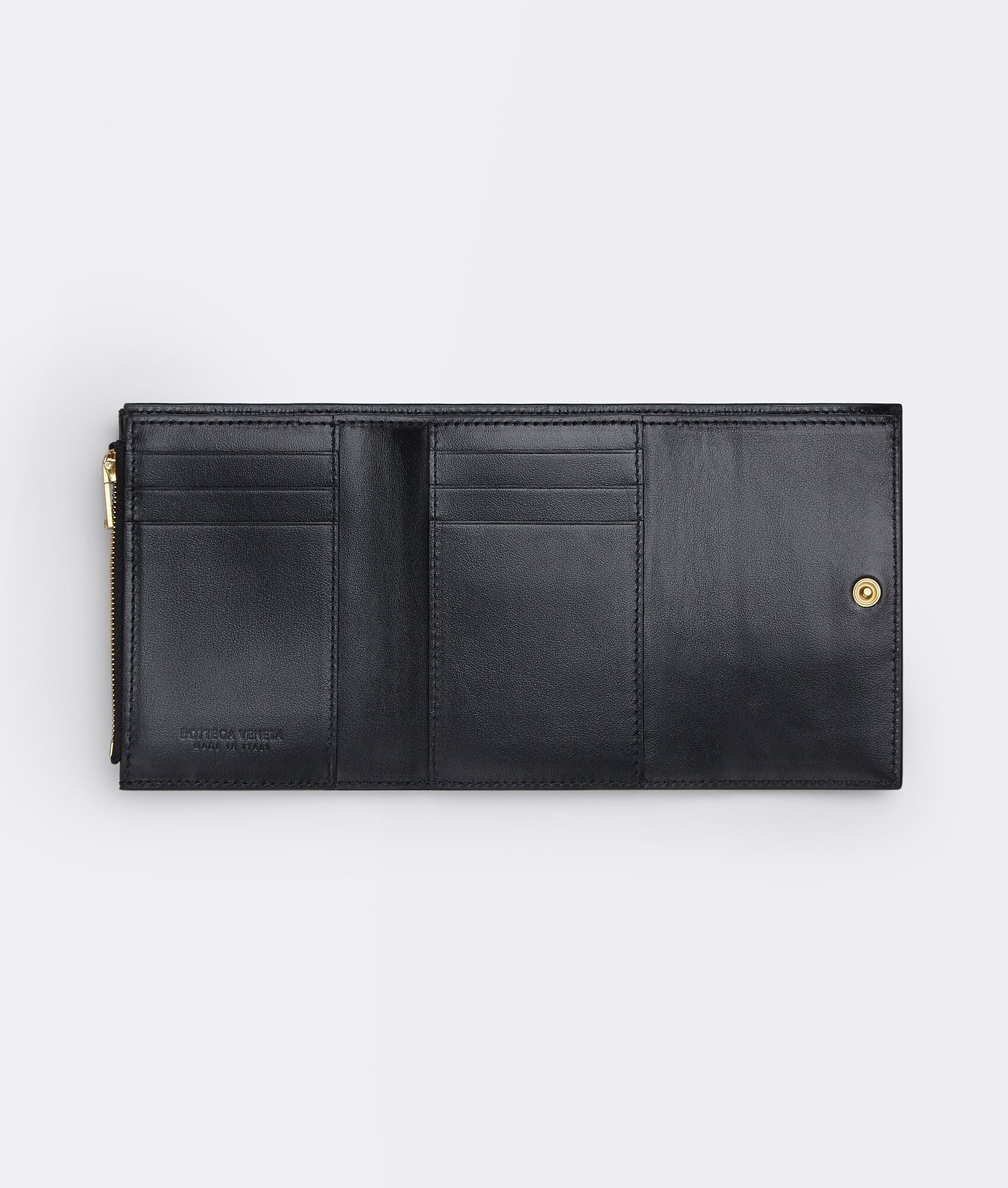 BOTTEGA VENETA☆ 手編み風 三つ折り カーフレザー ミニ財布 (BOTTEGA BOTTEGA VENETA☆ 手編み風 三つ折り カーフレザー ミニ財布 (BOTTEGA