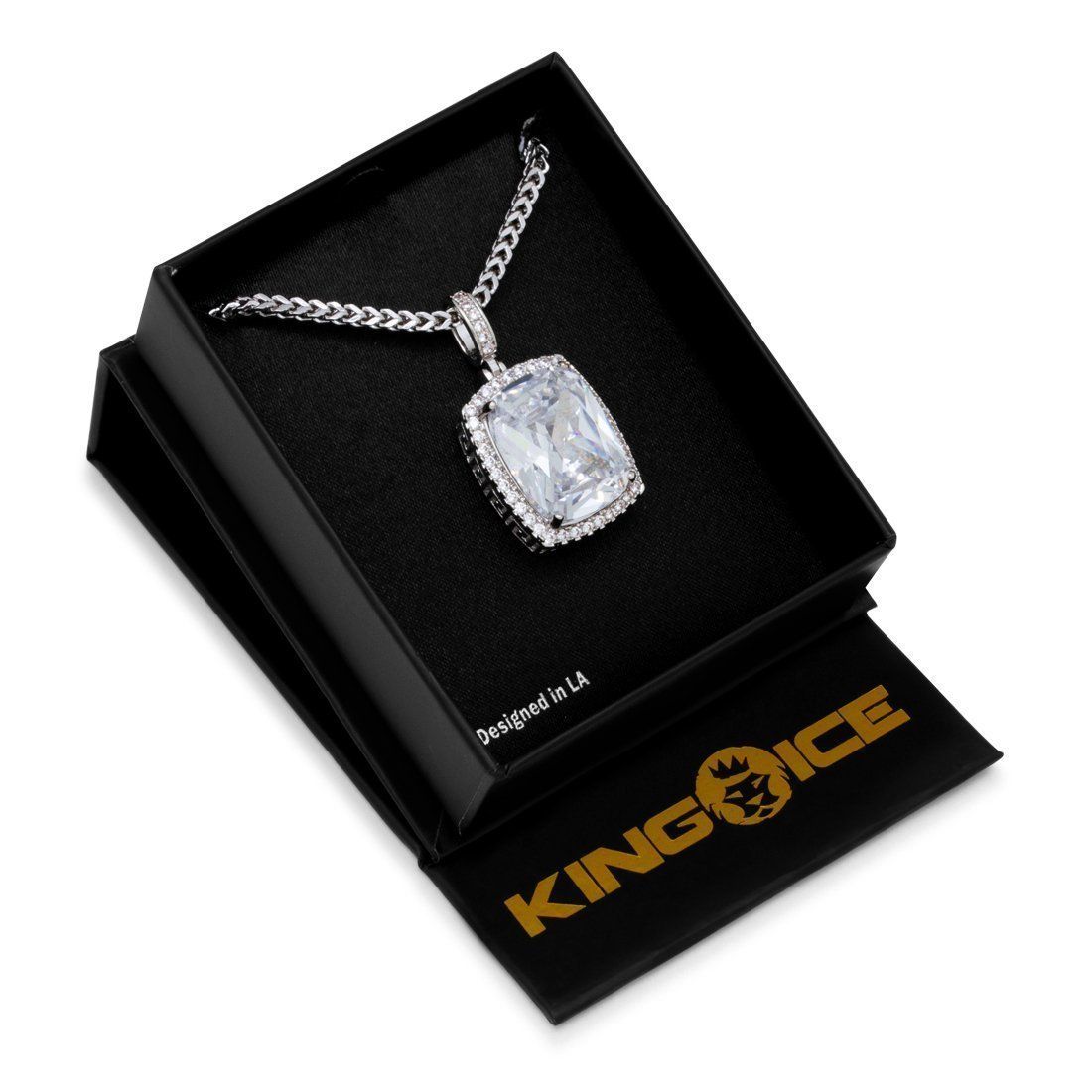 日本未入荷☆KING ICE☆White Gold Crown Julz Necklace 日本未入荷☆KING ICE☆White Gold Crown Julz Necklace