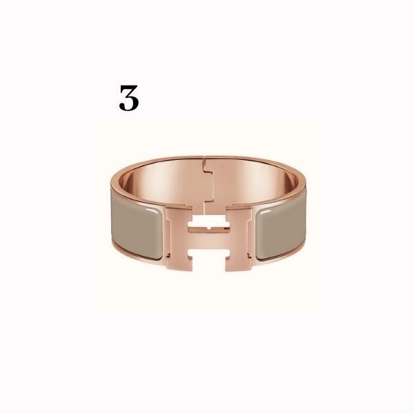 お礼や感謝伝えるプチギフト HERMES(エルメス) Clic HH エナメルブレスレット ★直営正規品★ ブレスレット エルメス 直営店買付 クリック・クラックH ブレスレット (HERMES