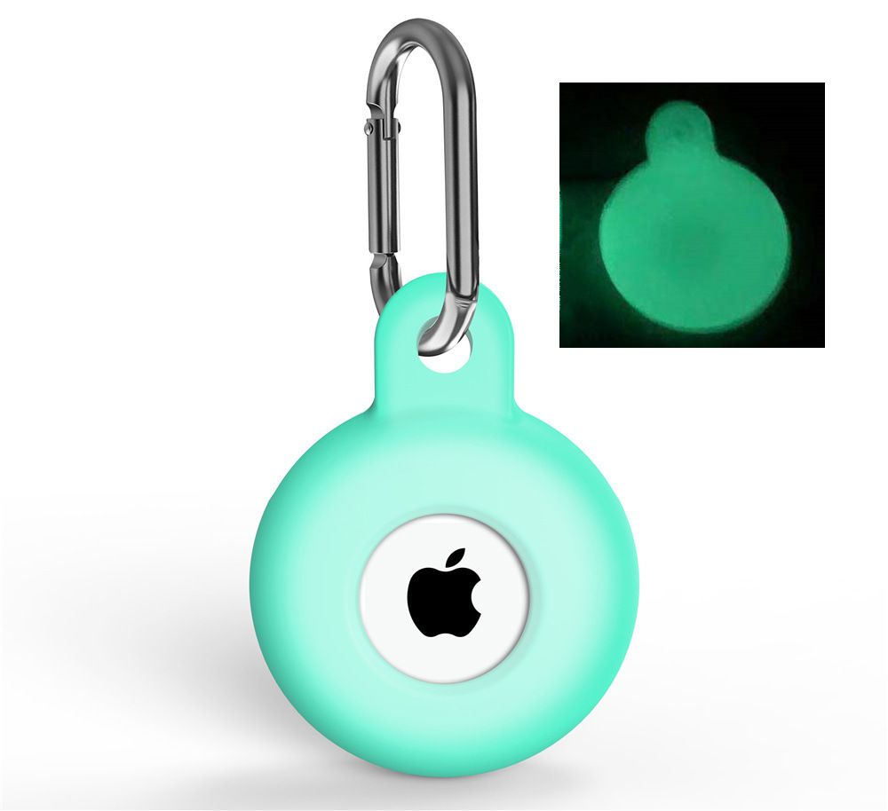 AirTag 4個 キーホルダー ケース メタル 紛失防止 apple airtag