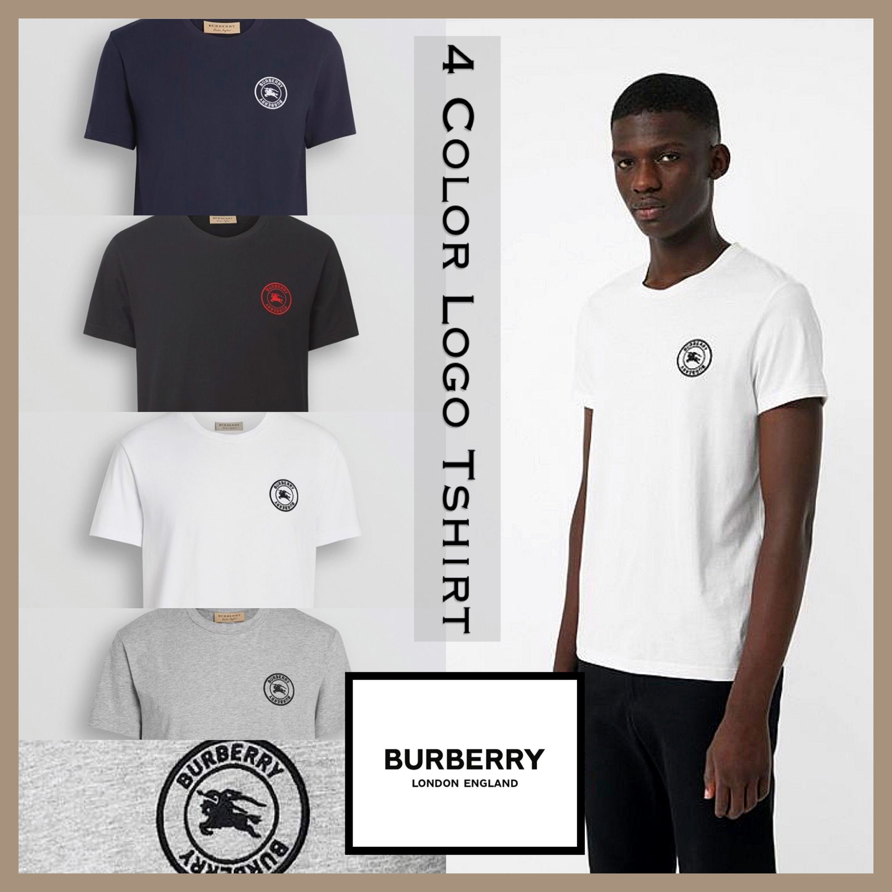 Burberry バーバリー☆Jenson ロゴ刺繍 Tシャツ 80040551 (Burberry/T ...