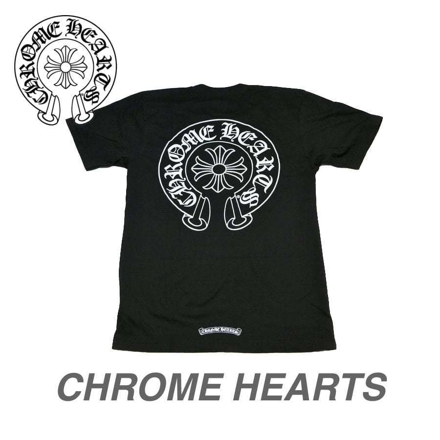 クロムハーツ】Tシャツ 定番人気!ホースシュー 半袖 男女兼用 (CHROME ...