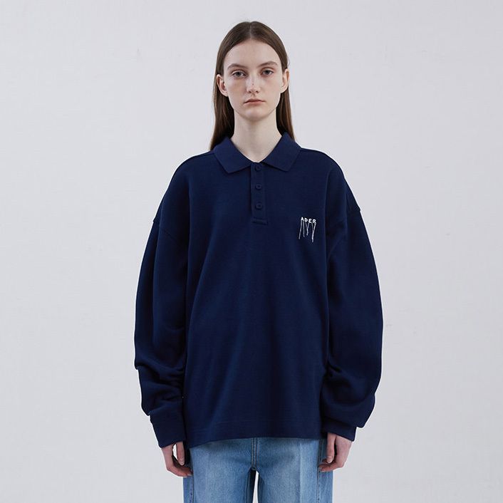 ☆ADER ERROR☆送料込み☆正規品☆韓国☆Needle logo polo shirt ...