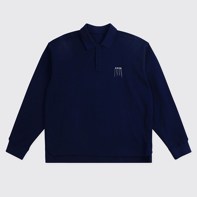 ☆ADER ERROR☆送料込み☆正規品☆韓国☆Needle logo polo shirt ...