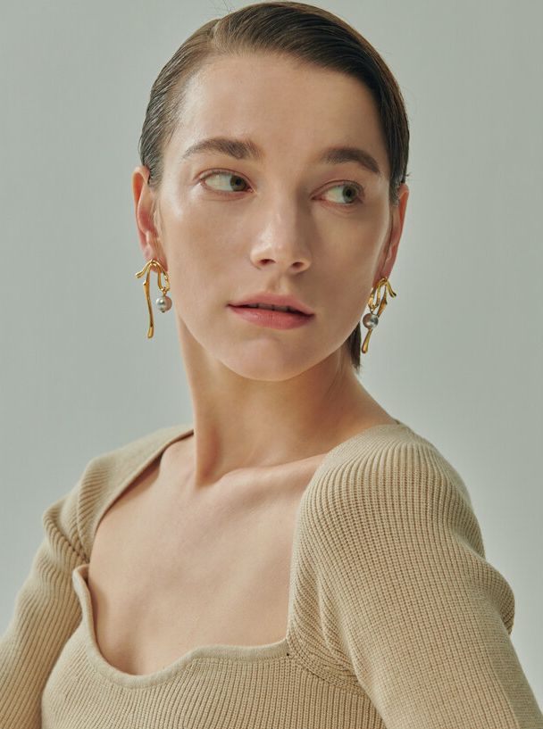 【heradi】'Wave'021Earring〜ピアス★日本未入荷 関税/送料込み heradi】'Wave'021Earring〜ピアス☆日本未入荷 関税/送料込み
