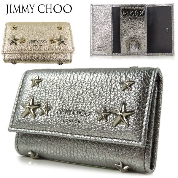 JIMMY CHOO ジミーチュウ NEPTUNE UUR キーケース レディース (Jimmy