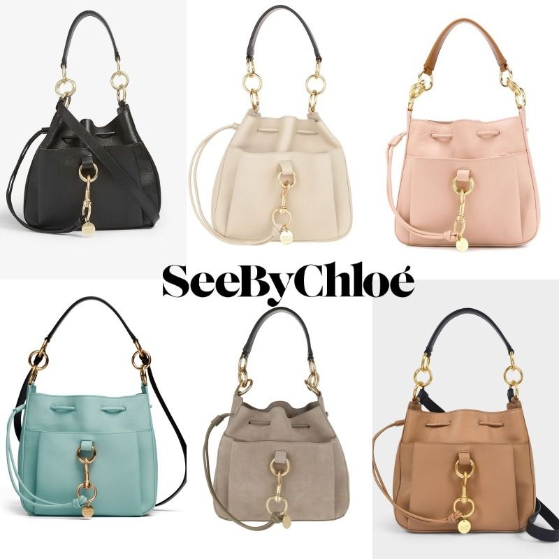 即発 SEE BY CHLOE トニー ミディアム バケット CHS19USA06565 (See by 即発 SEE BY CHLOE トニー ミディアム バケット CHS19USA06565 (See by