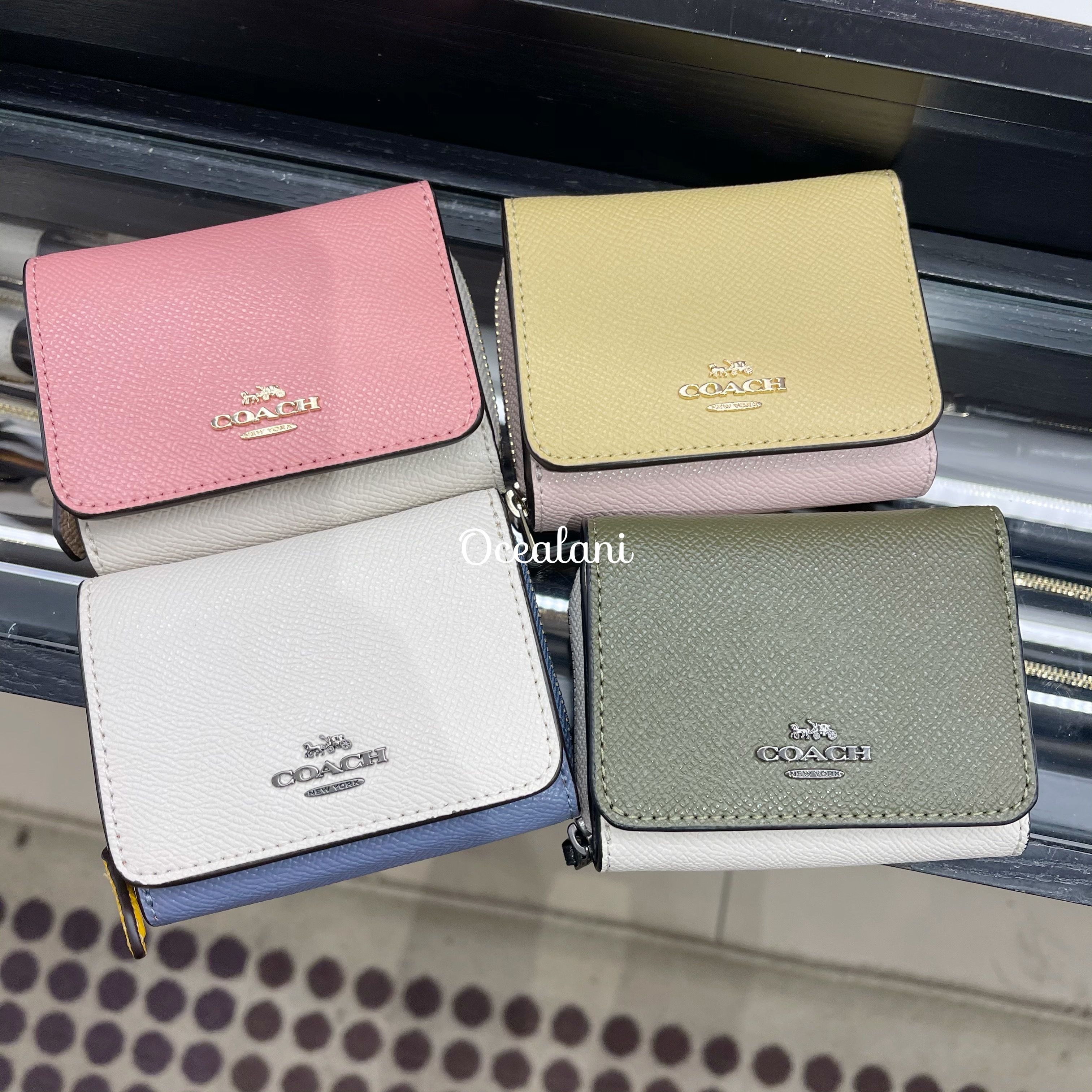 COACH] スモール トライフォールド ウォレット カラーブロック (Coach ...