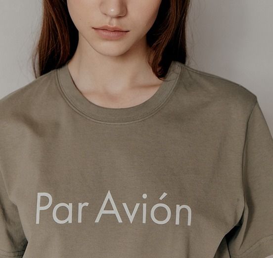 ☆韓国の人気☆【Par Avion】☆Logo T shir.t☆Tシャツ☆ ☆韓国の人気☆【Par Avion】☆Logo T shir.t☆Tシャツ☆ (T