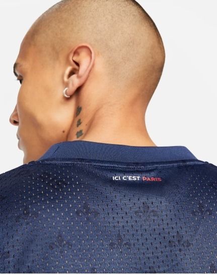 Nike Jordan×PSG コラボ☆パリサンジェルマン メッシュ シャツ (Nike Nike Jordan×PSG コラボ☆パリサンジェルマン メッシュ シャツ (Nike