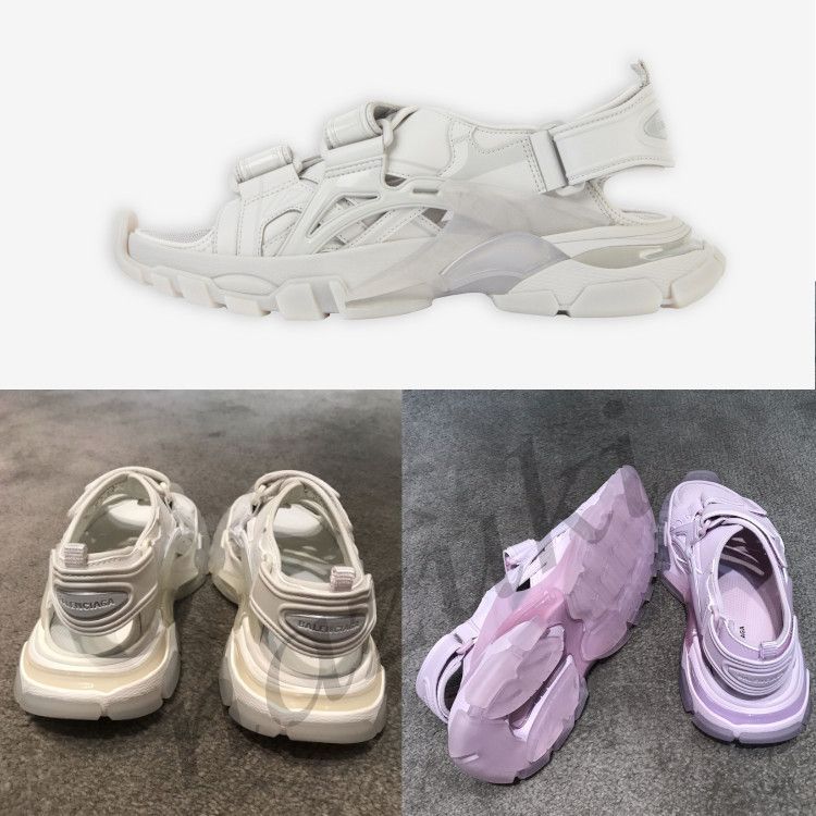 送料込】21SS BALENCIAGA☆TRACK クリアソール サンダル 3色 低価格 【BALENCIAGA】トラッククリアソール サンダル サンダル