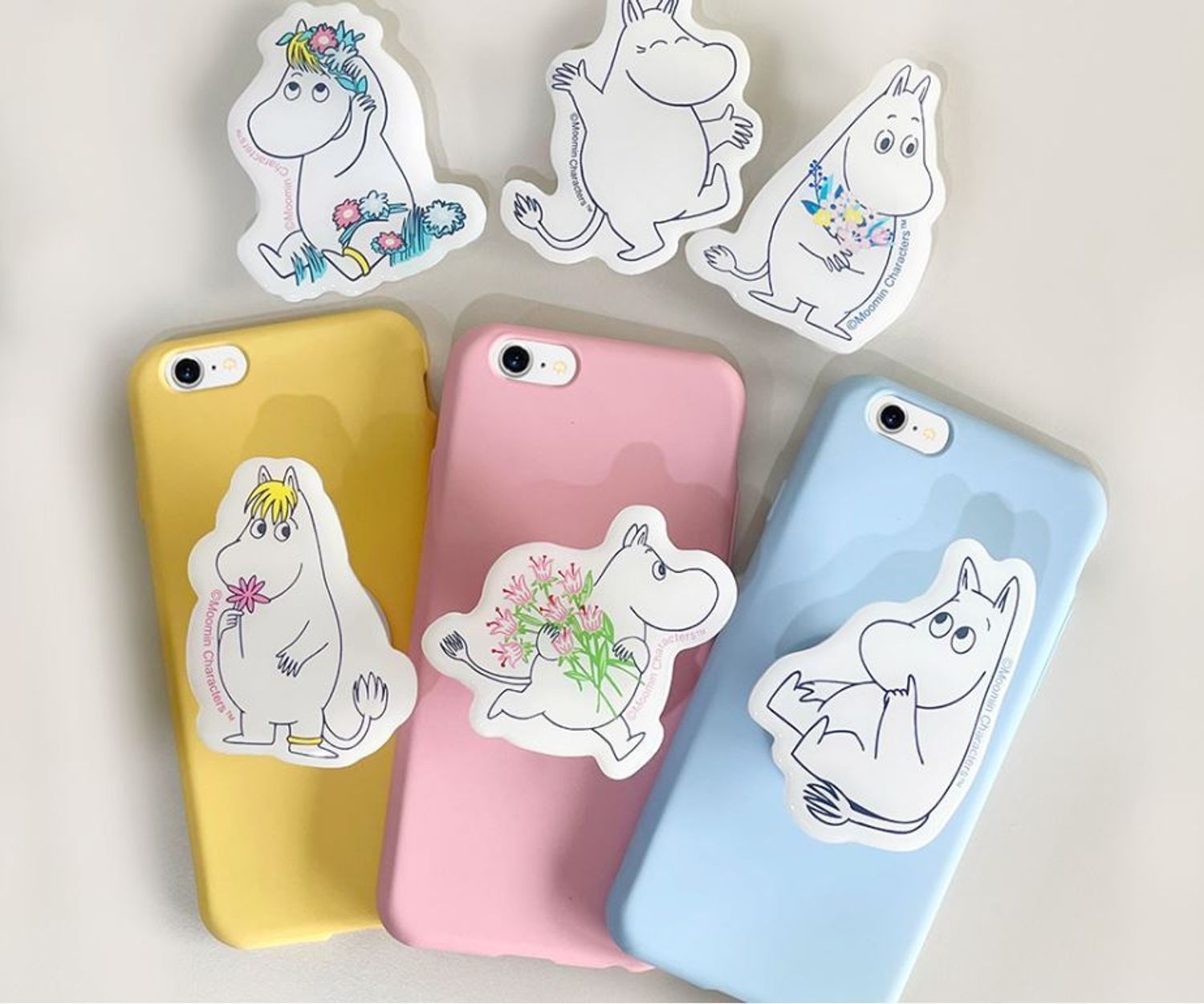 Moomin ムーミン グリップトック 6種 Moomin スマホケース テックアクセサリーその他 Buyma