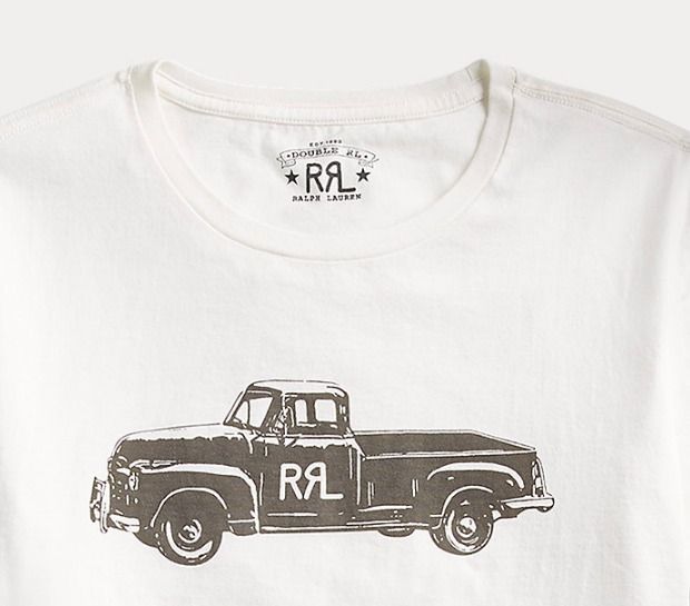 希少☆ RRL(ダブルアールエル) レトロ ロゴ Tシャツ (RRL/T