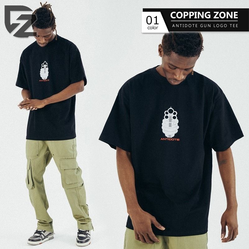 Copping Zoneガンロゴ半袖TシャツAntidote (Copping Zone/Tシャツ Copping Zoneガンロゴ半袖TシャツAntidote (Copping Zone/Tシャツ