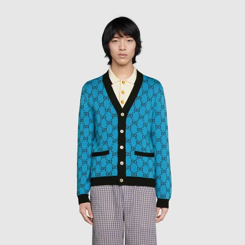 直営店【GUCCI】GGマルチカラー ウールコットンニット (GUCCI/ニット 直営店【GUCCI】GGマルチカラー ウールコットンニット (GUCCI/ニット