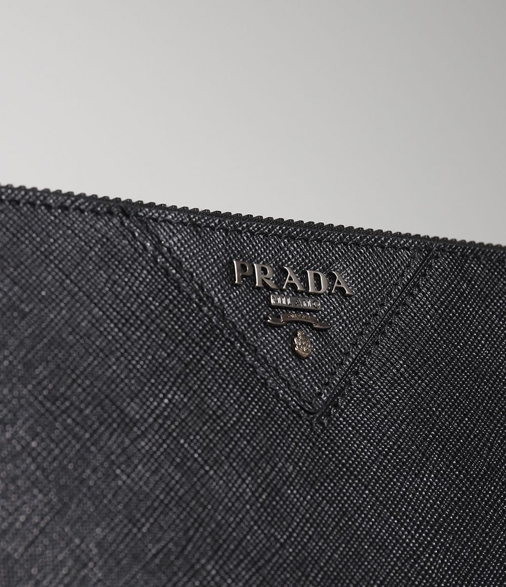 関税負担なし☆PRADA プラダ サフィアーノレザー ポーチ (PRADA 関税負担なし☆PRADA プラダ サフィアーノレザー ポーチ (PRADA