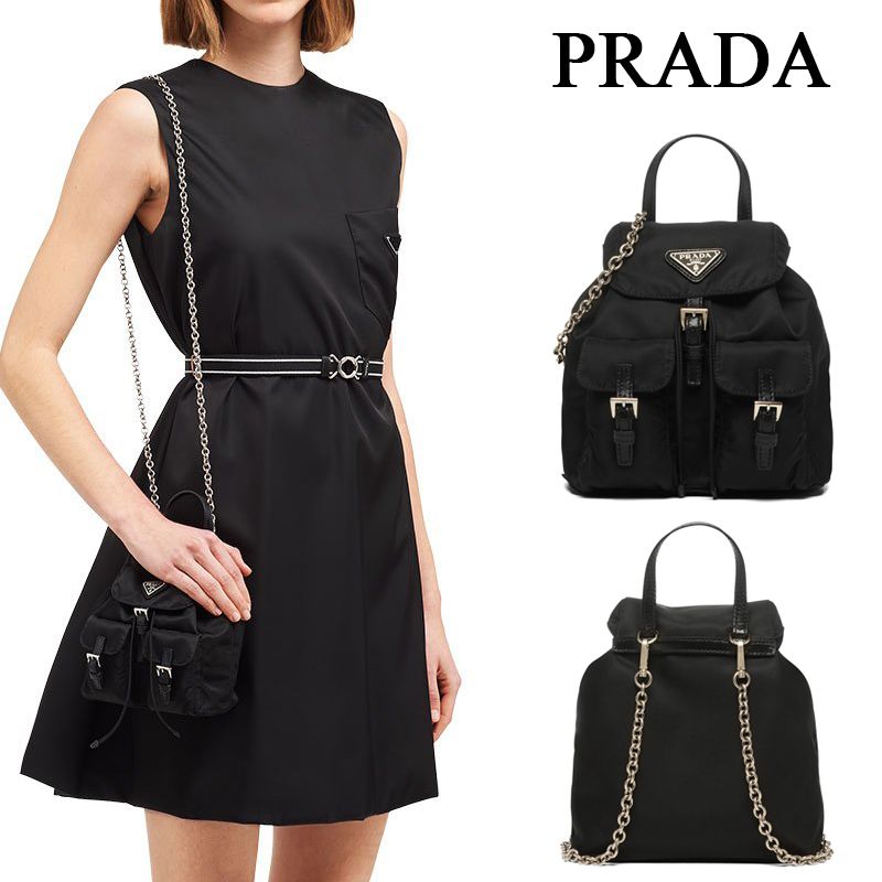 関税負担なし☆PRADA プラダ ナイロン ミニバックパック (PRADA 関税負担なし☆PRADA プラダ ナイロン ミニバックパック (PRADA