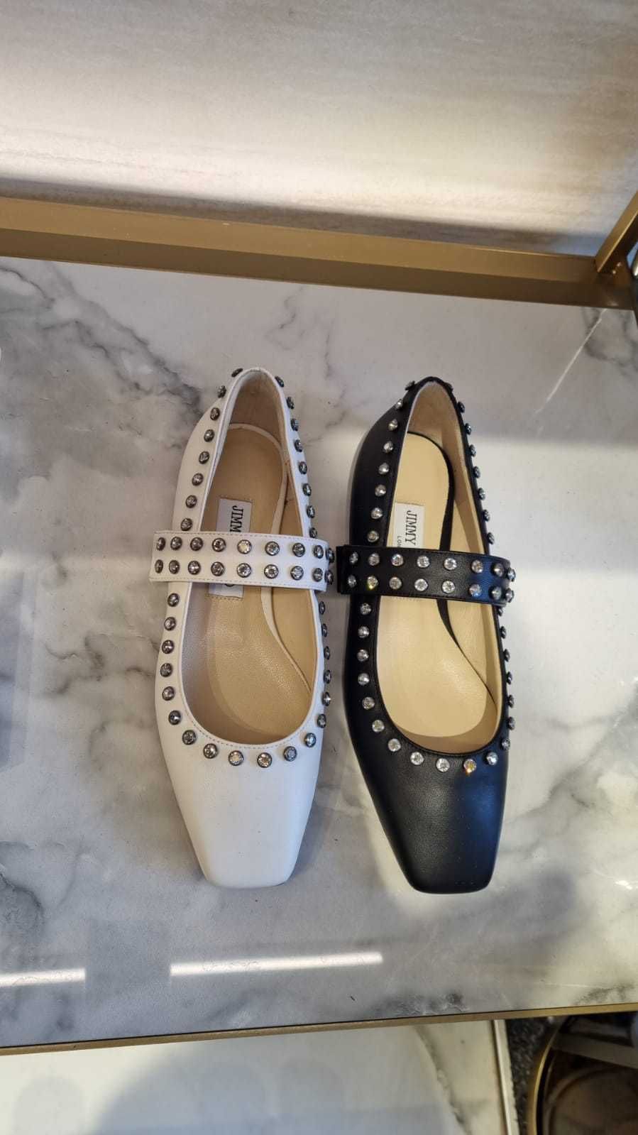 Jimmy★Choo(最新で選べる2色)スタッズ付きバレリーナMINETTE Jimmy★Choo(最新で選べる2色)スタッズ付きバレリーナMINETTE