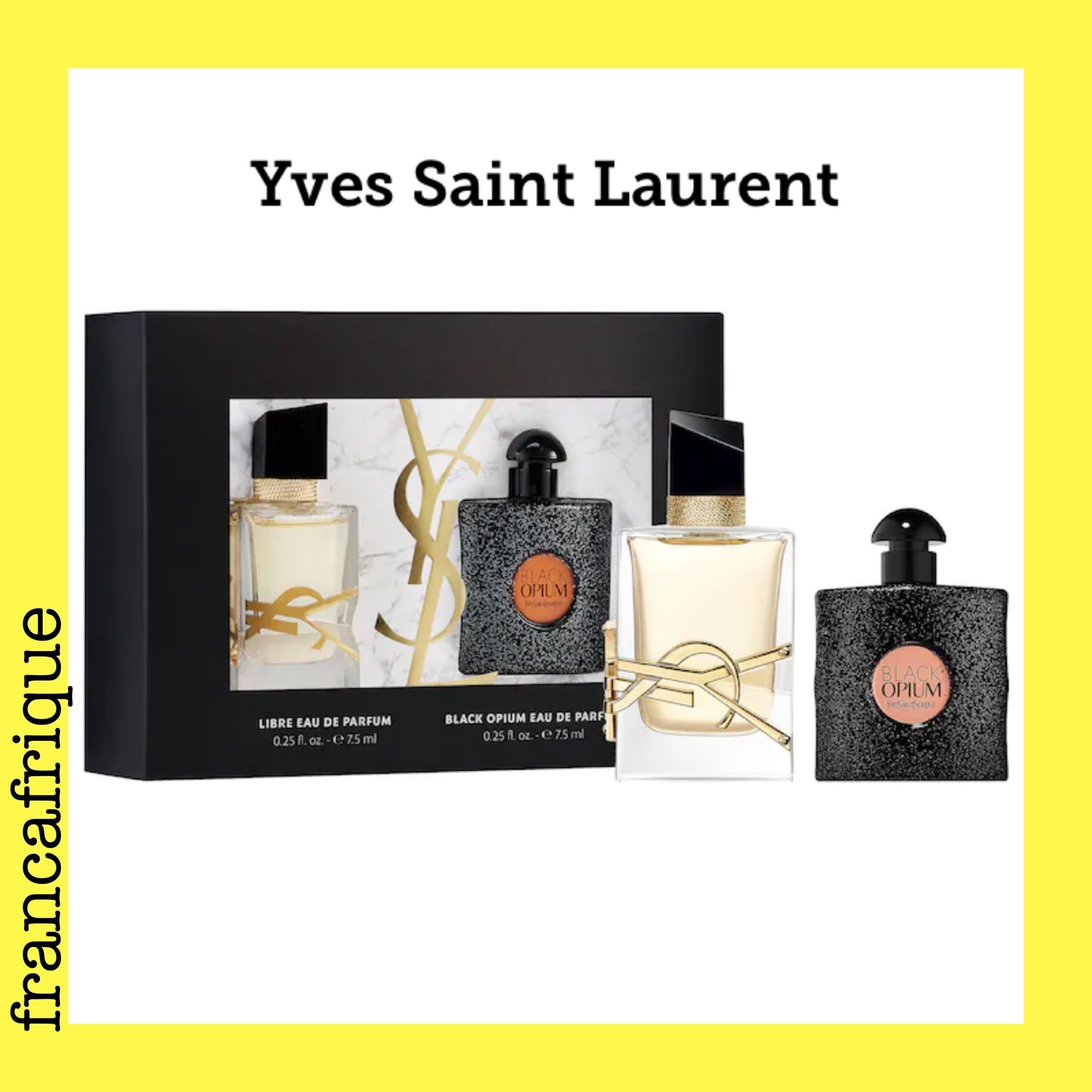 YSL☆Black Opium & Libre☆ミニチュアボトルセット YSL☆Black Opium & Libre☆ミニチュアボトルセット