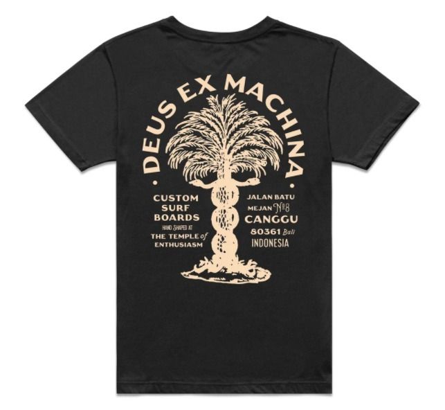 【Deus】デウスTシャツセール・D.X.M CUSTOM SURFBOARD・送料込 Deus】デウスTシャツセール・D.X.M CUSTOM SURFBOARD・送料込