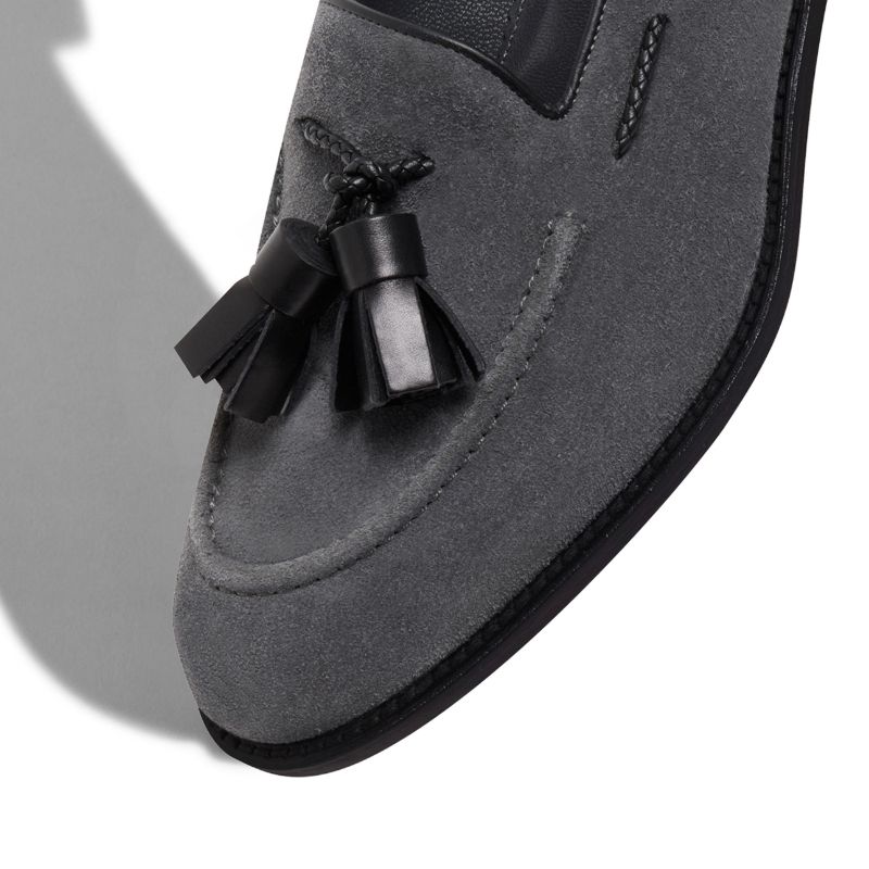 21SS】Manolo Blahnik_men/ERICBI スエードタッセルローファー (Manolo 21SS】Manolo Blahnik_men/ERICBI スエードタッセルローファー (Manolo