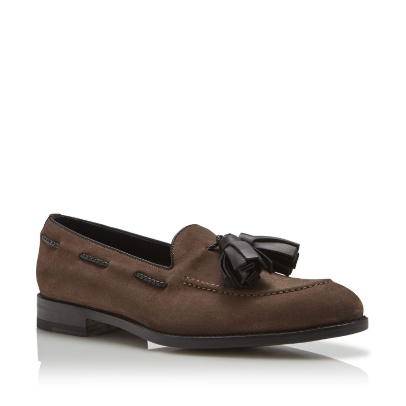 21SS】Manolo Blahnik_men/ERICBI スエードタッセルローファー (Manolo 21SS】Manolo Blahnik_men/ERICBI スエードタッセルローファー (Manolo