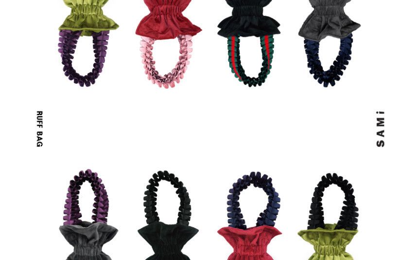 uni's room select【studioSAMI】RUFF BAG MINI_RED uni's room select【studioSAMI】RUFF BAG MINI_RED (トート