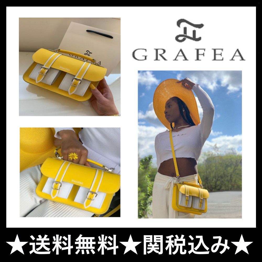 送料無料!】☆GRAFEA☆可愛いレモンゼスト サッチェルバッグ (GRAFEA ...