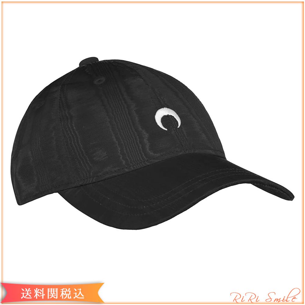 Marine Serre 黒 帽子 月のマーク