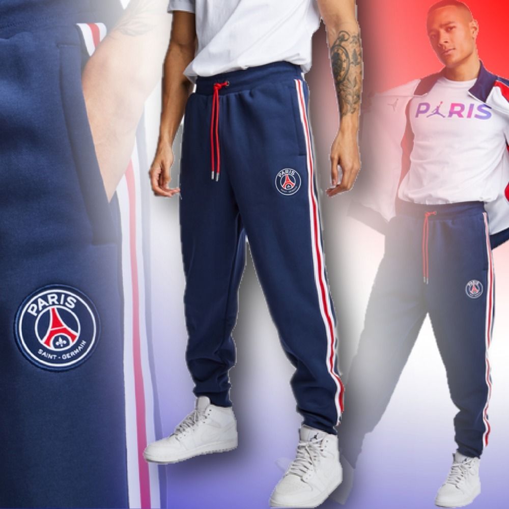 Nike Jordan×PSGコラボ☆パリ・サンジェルマン フリース パンツ (Nike 無料で配送 パリサンジェルマン ジョーダン コラボ パンツ その他