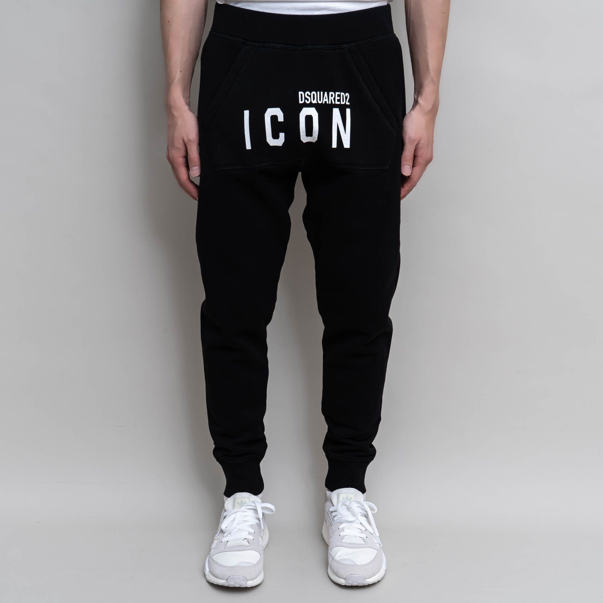 関税込DSQUARED2 2021FW Icon スウェットパンツ ロゴ コットン (D 関税込DSQUARED2 2021FW Icon スウェットパンツ ロゴ コットン (D