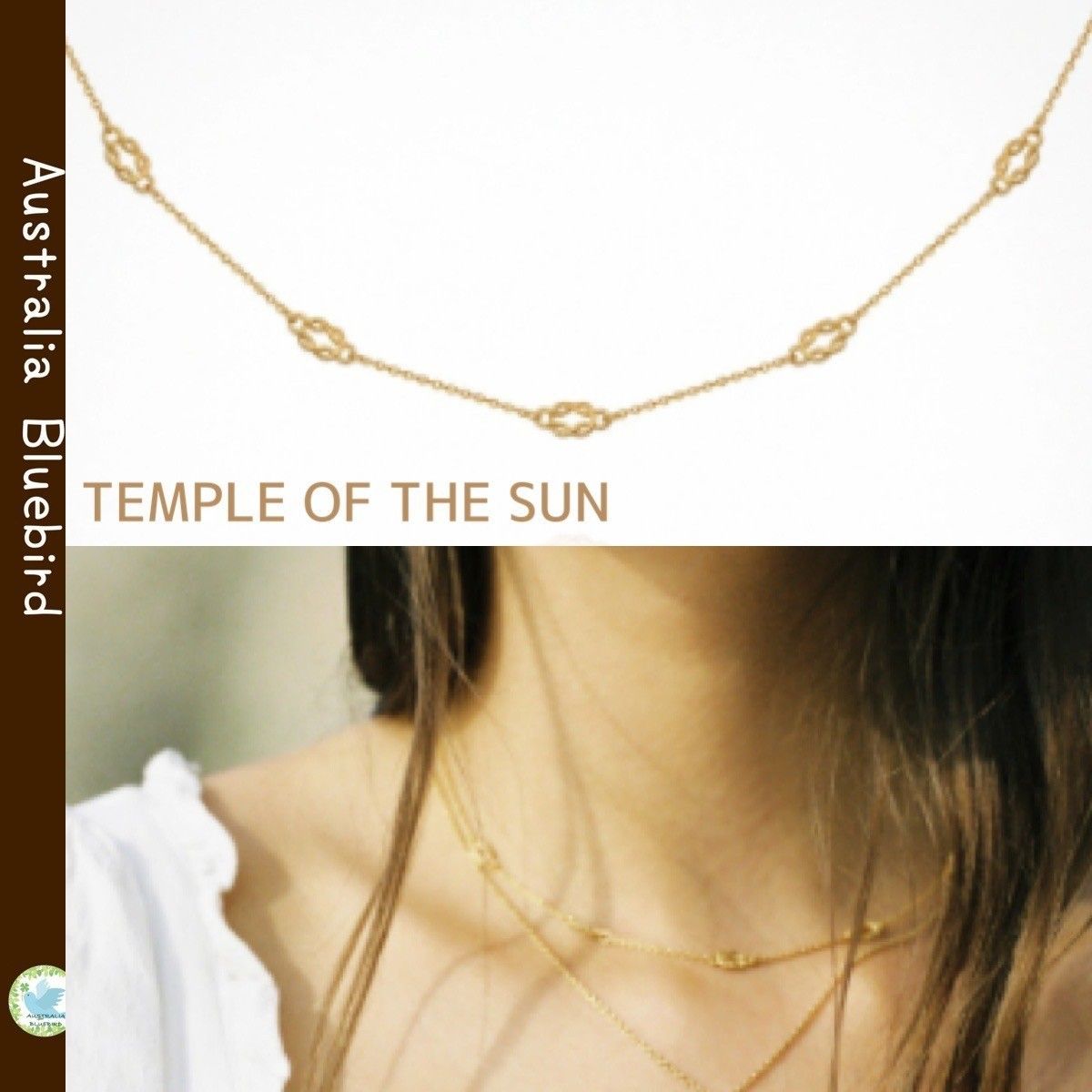 日本未入荷☆TEMPLE OF THE SUN☆Airla ネックレス 18K (TEMPLE OF THE ...