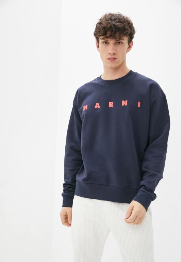 関税込】新作◇MARNI マルニ◇ロゴ コットン スウェット (MARNI 関税込】新作◇MARNI マルニ◇ロゴ コットン スウェット (MARNI