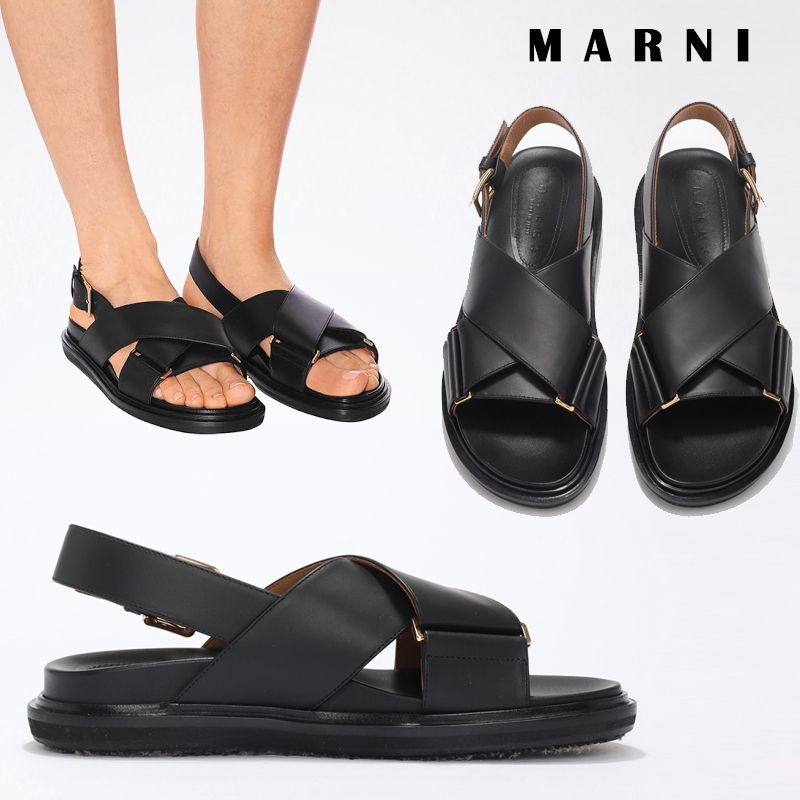 関税負担なし☆MARNI マルニ Fussbett Shoe スポーツサンダル (MARNI ...