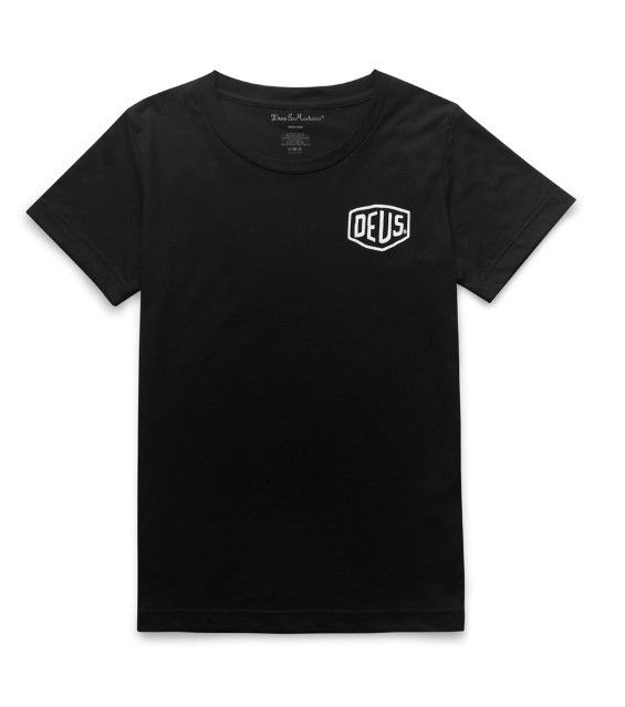 Deus】レディースTシャツ白・ADDRESS BALI 2・バリ島発送料込