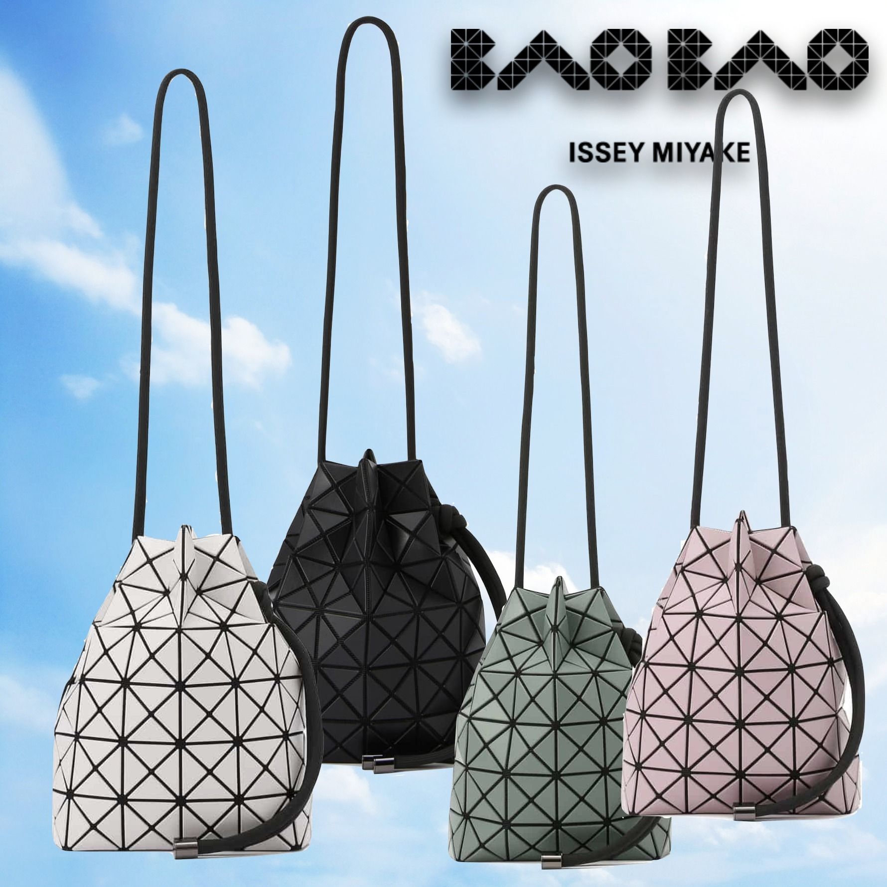 BAO BAO ISSEY MIYAKE イッセイミヤケショルダーバッグ　巾着袋即購入可能