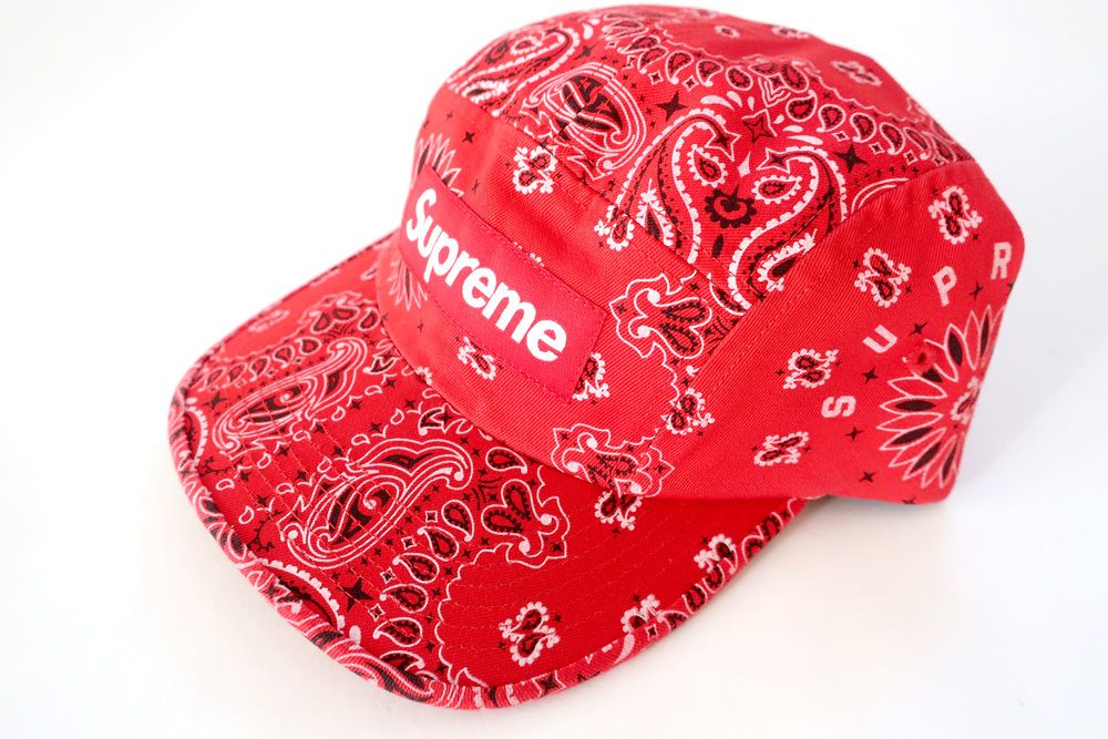 Supreme Bandana Camp Cap シュプリーム バンダナ