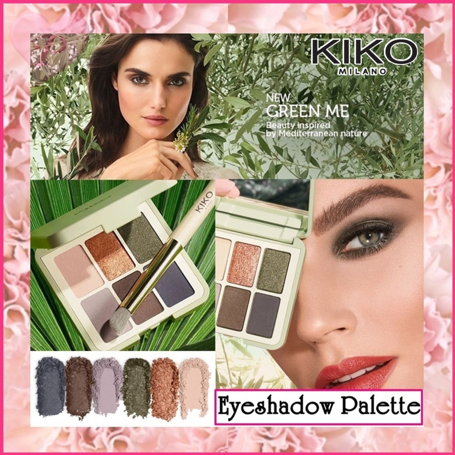KIKO MILANO】Green Me☆6色Eyeshadow Palette (KIKO MILANO/アイ 